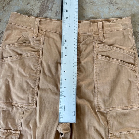 Madewell 90s Straight Cargo Pants Tan Khaki Womens Size 30 - Picture 3 of 11